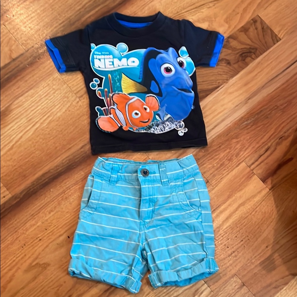 Finding Nemo Kids T-Shirt and Shorts Set